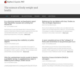 Stephanguyenet.com(The science of body weight and health) Screenshot