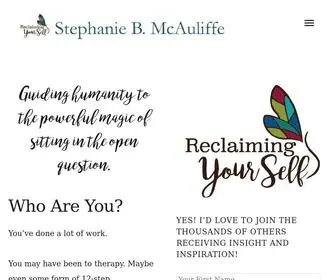 Stephaniebmcauliffe.com(Stephanie B) Screenshot