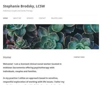 Stephaniebrodsky.com(Stephanie Brodsky) Screenshot