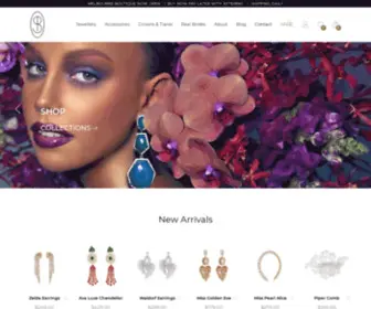 Stephaniebrowne.com(Exclusive Wedding and Bridal Jewellery Australia) Screenshot