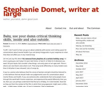 Stephaniedomet.com(Stephanie Domet) Screenshot