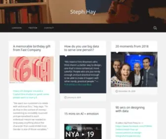 Stephaniehay.com(Steph Hay) Screenshot