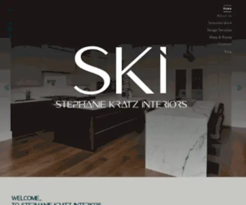 Stephaniekratzinteriors.com(Stephanie Kratz Interiors Design Group) Screenshot