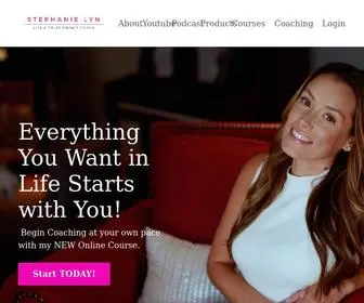 Stephanielynlifecoaching.com(Stephanie Lyn Life Coaching) Screenshot