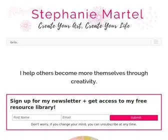 Stephaniemartel.com(Stephanie Martel) Screenshot