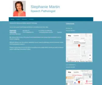 Stephaniemartin.com.au(Home) Screenshot