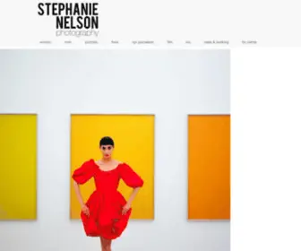 Stephanienelsonphotography.com(Portfolio) Screenshot