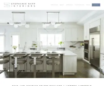 Stephanierappinteriors.com(Stephanie Rapp Interiors) Screenshot