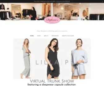 Stephaniesshop.com(Stephanie's) Screenshot