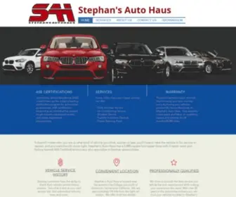 Stephansautohaus.com(Prevenatative Maintenance) Screenshot