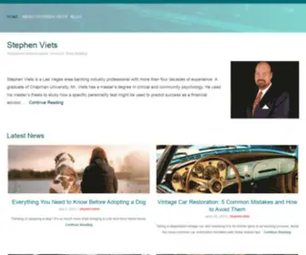 Stephen-Viets.com(Stephen Viets) Screenshot