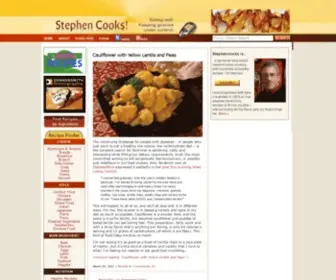 Stephencooks.com(Diabetes) Screenshot