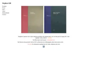 Stephengill.co.uk(STEPHEN GILL) Screenshot