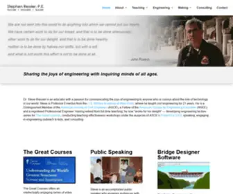 Stephenjressler.com(Dr. Steve Ressler) Screenshot