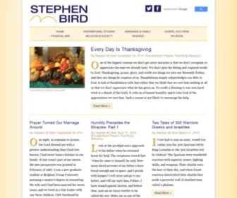 Stephenmbird.com(Stephen M) Screenshot