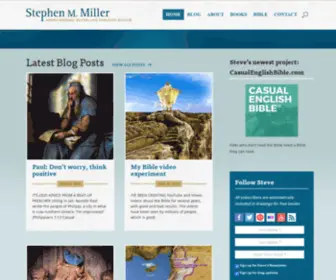 Stephenmillerbooks.com(Stephen M) Screenshot
