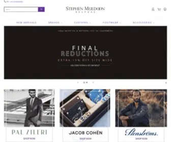 Stephenmuldoon.com(Stephen Muldoon Bespoke) Screenshot