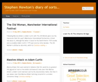 Stephennewton.com(Stephennewton) Screenshot