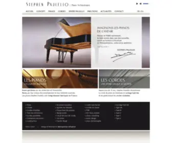 Stephenpaulello.com(Pianos Stephen Paulello) Screenshot