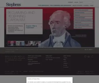 Stephens.com(Investment Banking) Screenshot
