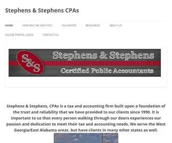 StephenscPa.com(Stephens & Stephens CPAs) Screenshot