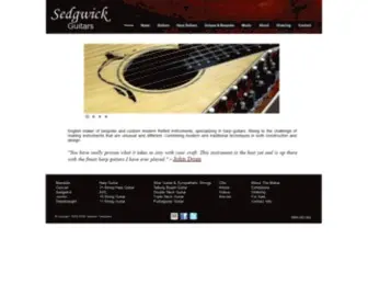 Stephensedgwick.co.uk(Stephen Sedgwick Luthier) Screenshot