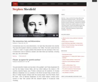Stephenshenfield.net(Stephen D) Screenshot