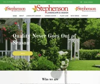Stephensongarden.com(Stephenson Landscape & Design) Screenshot