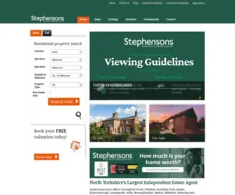 Stephensons4Property.co.uk(Stephensons Estate Agents) Screenshot
