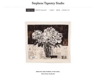 Stephenstapestry.com(Stephens Tapestry Studio) Screenshot