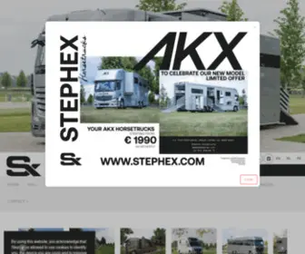 Stephexhorsetrucks.com(Stephex horsetrucks) Screenshot
