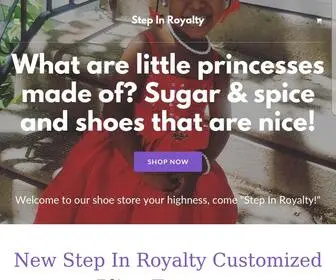 Stepinroyalty.com(Step In Royalty) Screenshot