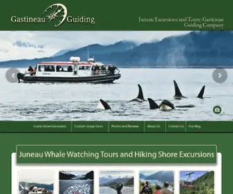 Stepintoalaska.com(Gastineau Guiding Company) Screenshot