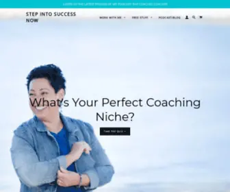 Stepintosuccessnow.com(Step Into Success Now) Screenshot