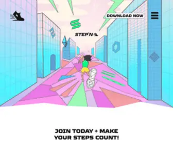Stepn.io(STEPN is a Web3 lifestyle app with Social) Screenshot