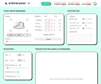Stepn.wiki(STEPN Wiki) Screenshot