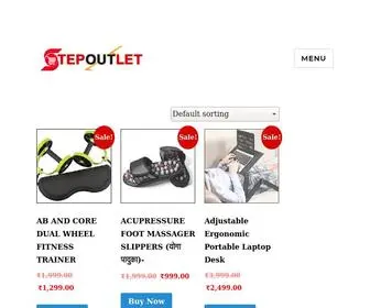 Stepoutlet.in(E-Commerce Market Place) Screenshot