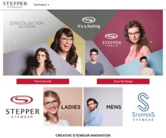 Steppereyewear.com.au(Optique Line) Screenshot