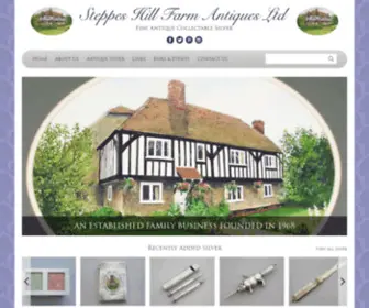 Steppeshillfarmantiques.com(Steppes Hill Farm Antiques Ltd) Screenshot