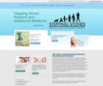 Steppingstonesmd.com(Pediatrician Coppell) Screenshot