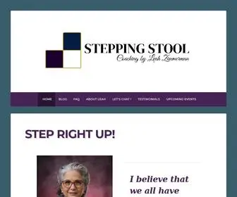 Steppingstoolcoaching.com(Giving you the stepstool you need to reach your peak) Screenshot