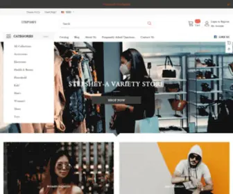 Stepshey.com(Stepshey a Variety Store) Screenshot