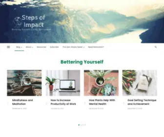 Stepsofimpact.com(Steps of Impact) Screenshot