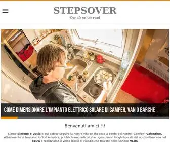 Stepsover.com(Our life on the road) Screenshot