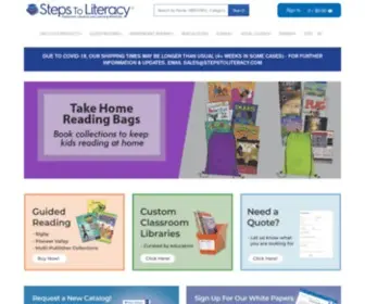 Stepstoliteracy.com(Steps to Literacy Shop) Screenshot