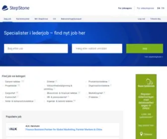 Stepstone.dk(Find nyt job her) Screenshot