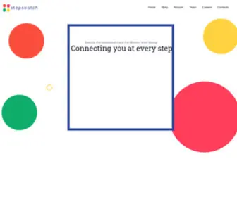 Stepswatch.com(Connecting you at every step) Screenshot