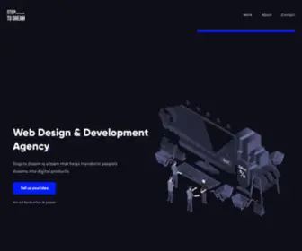 Steptodream.agency(Web Design & Development agency) Screenshot