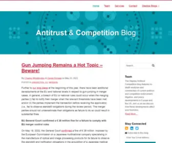 Steptoeantitrustblog.com(Antitrust & Competition Blog) Screenshot