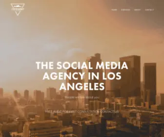 Stepupagency.com(Step Up Agency I Social media agency in Los Angeles) Screenshot